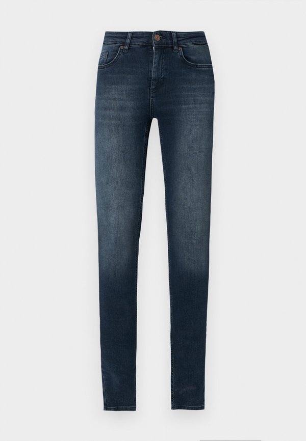 ONLY Skinny fit ONLBLUSH Mid waist - Jeans Skinny Fit - blue black denim