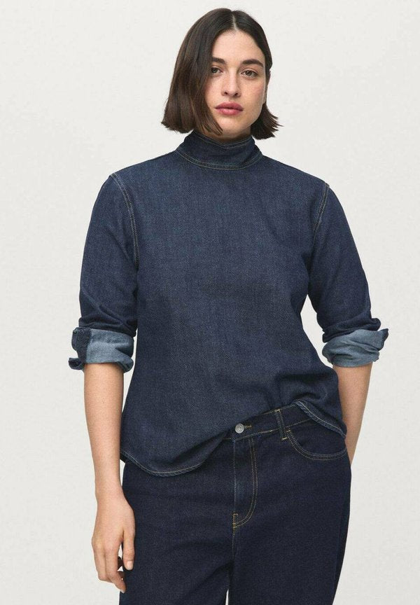 Mango Blouse - dark blue