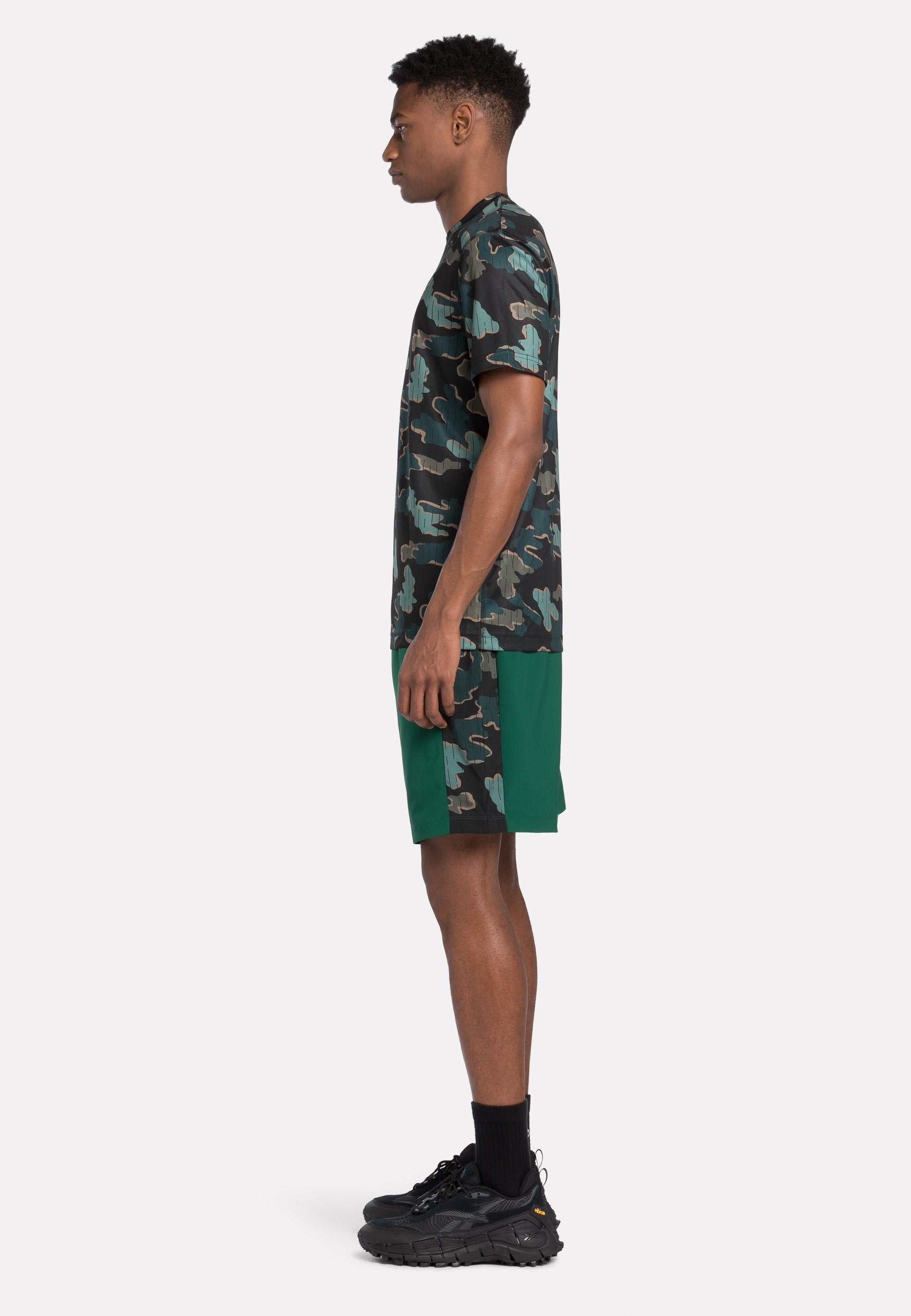 Reebok SHORT SLEEVE TRAIN MOTION CAMO
