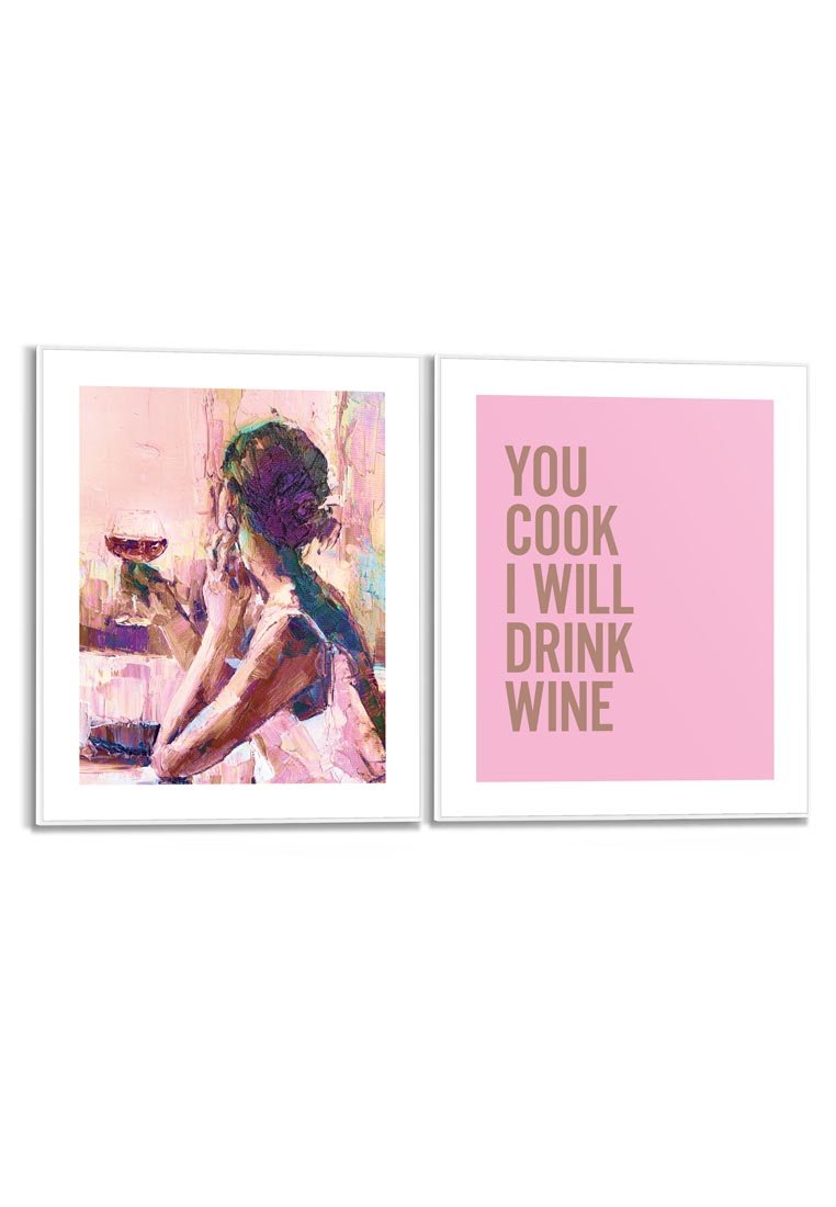 Orange Wallz WINE LOVE 2 PACK