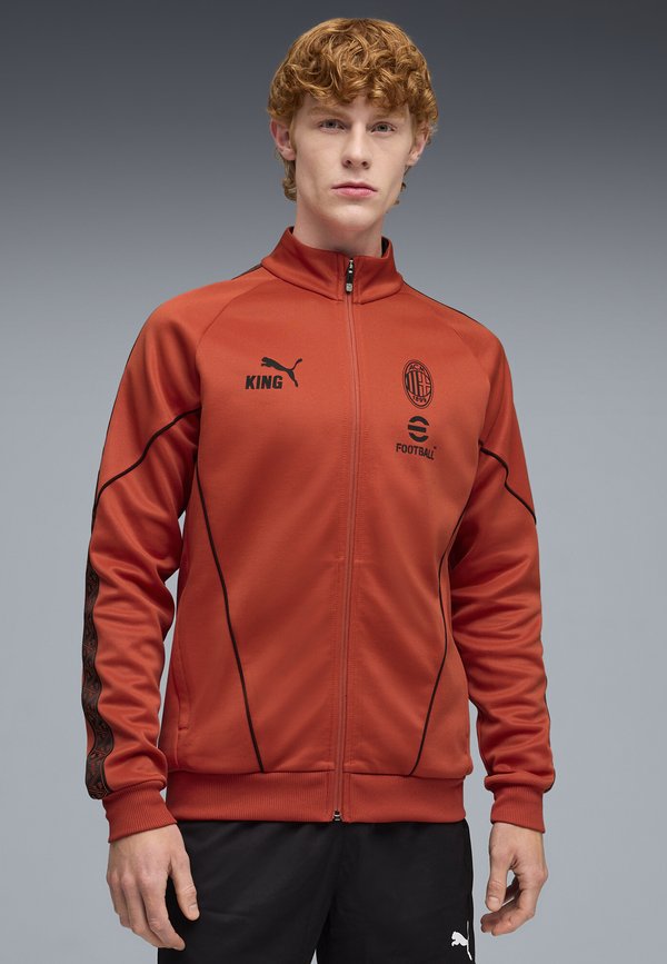 Puma AC MILAN KING ANTHEM  - Training jacket - red fire- black