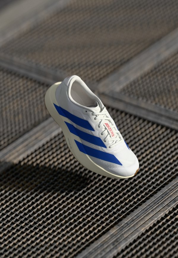 adidas Performance ADIZERO EVO SL M - Trainers - footwear white/team royal blue/pure ruby