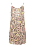 YAS YASLALEA STRAP SEQUIN DRESS