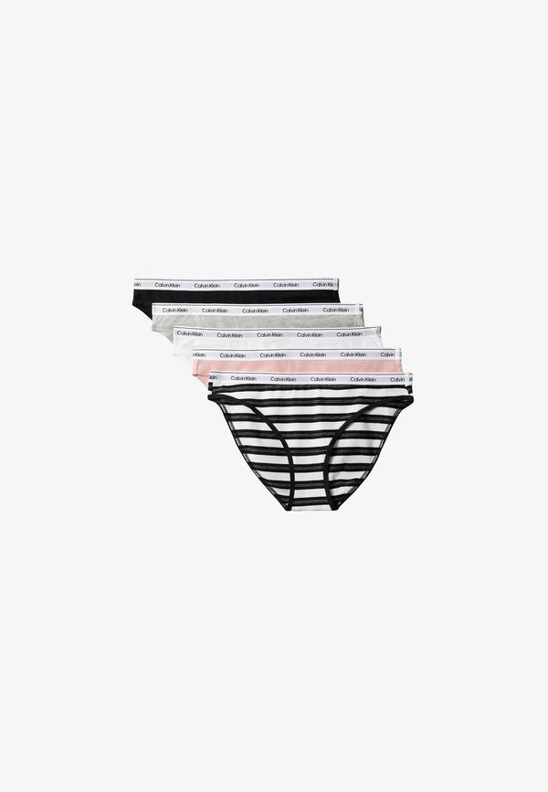 Calvin Klein Underwear ICON LOGO 5 PACK - Briefs - black/classic white