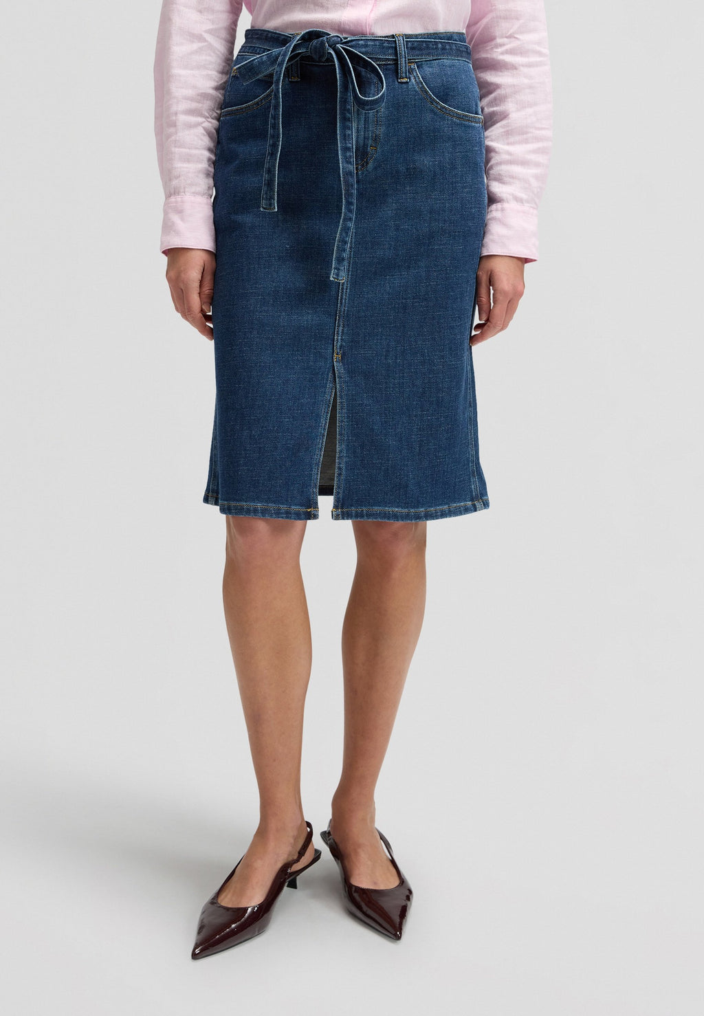 Lee MIDI SKIRT WITH A BOW