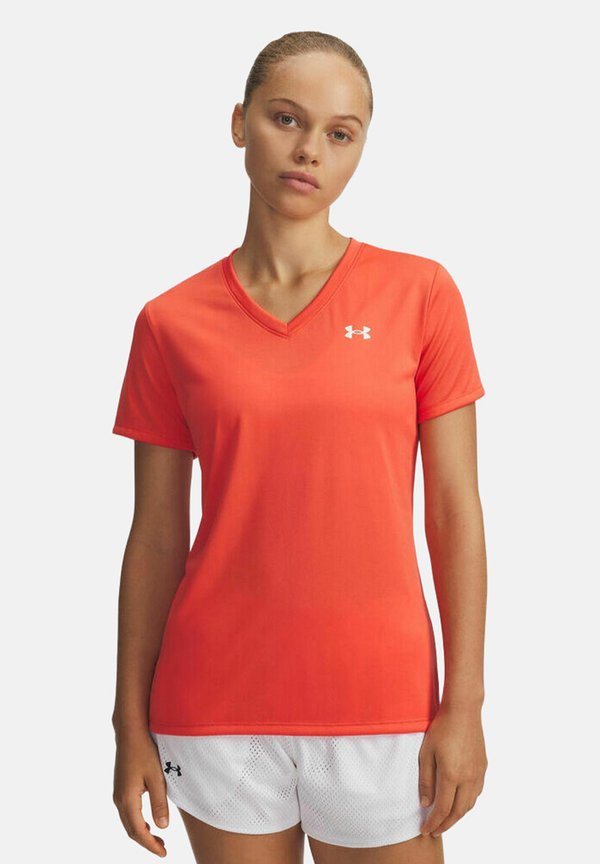 Under Armour TECH SOLID - Basic T-shirt - rot