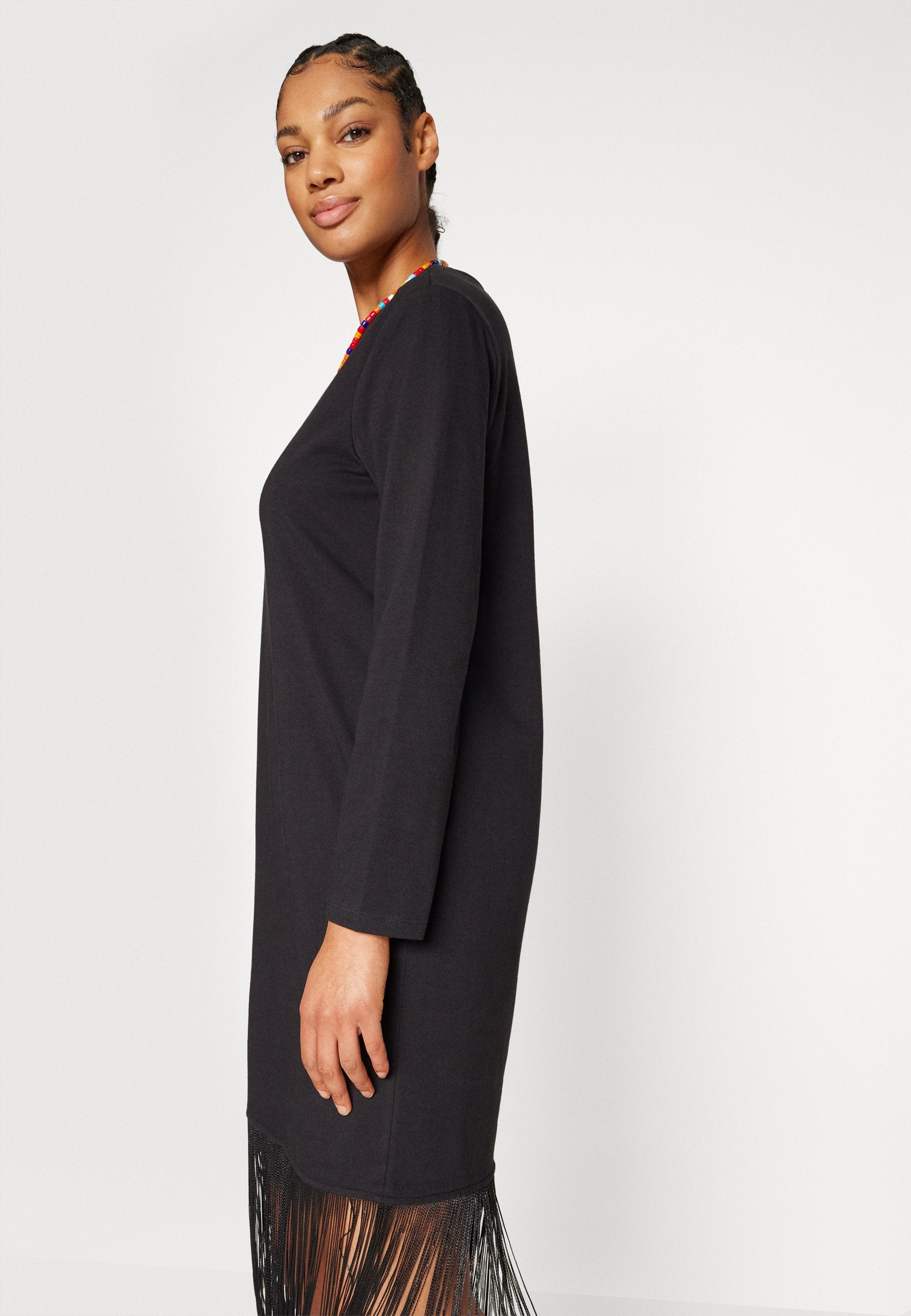 Pieces PCLINE FRILL DRESS