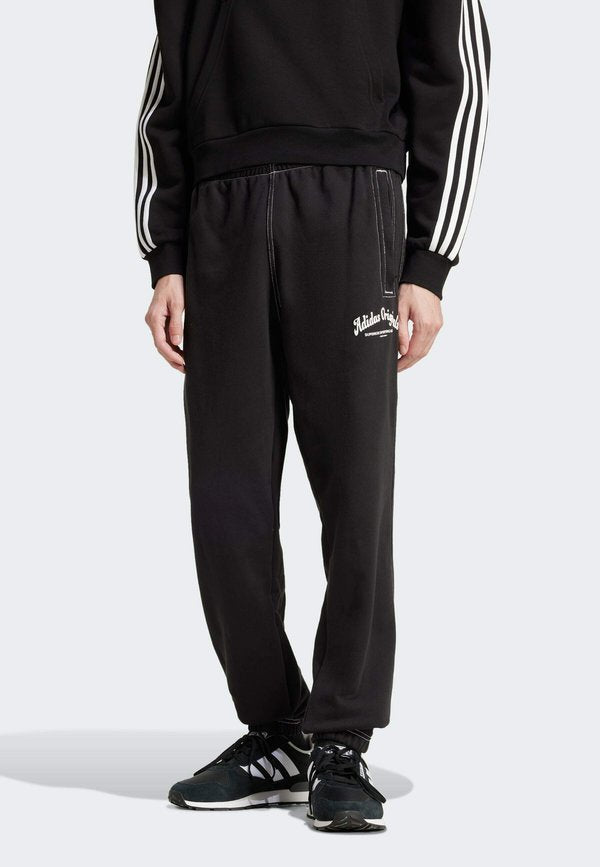 adidas Originals WABASH TRACK - Tracksuit bottoms - black