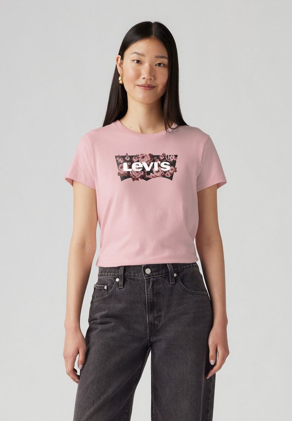 Levi's® PERFECT - Print T-shirt - lse_gab rose bw fill peachskin