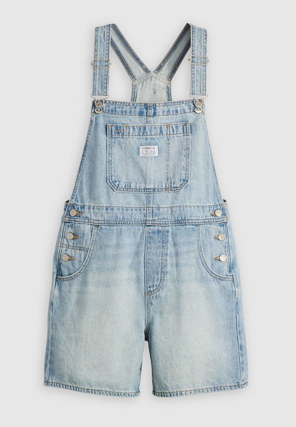 Levi's® UTILITY SHORTALL - Dungarees - light-blue denim
