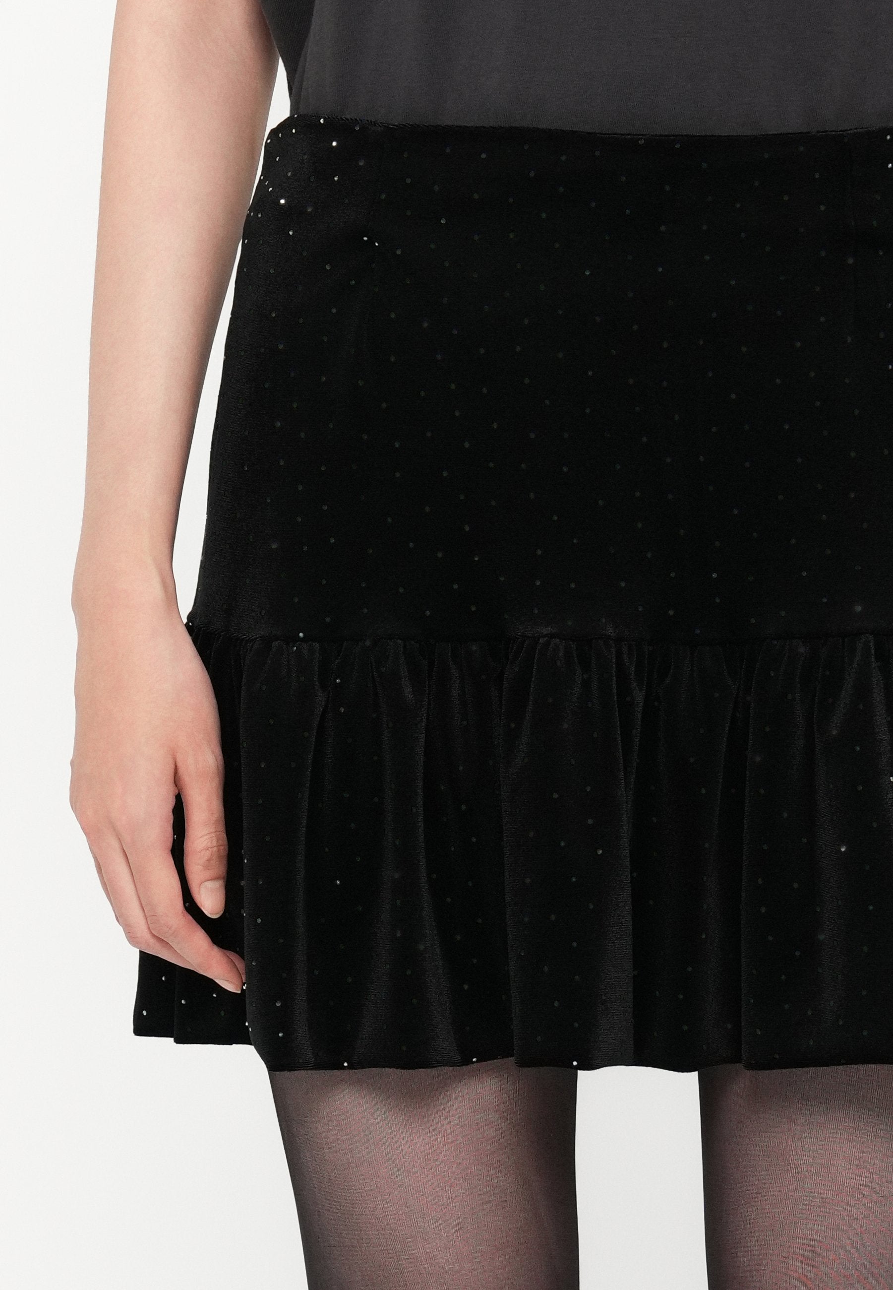 Noisy May NMCAINS SHORT STONE PEPLUM SKIRT