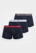 Tommy Hilfiger 3 PACK TRUNK WB - TH ORIGINAL - Trunks - dark ash/breezy blue/rouge