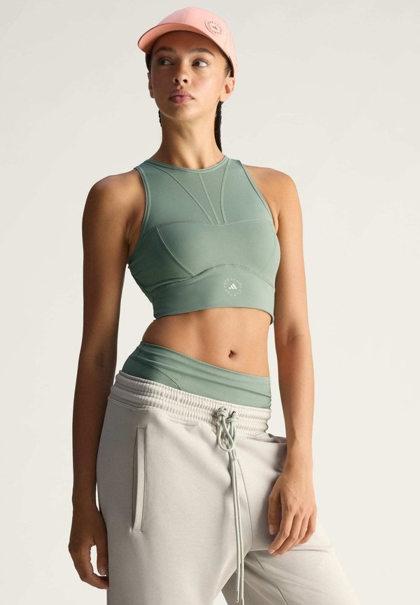 adidas by Stella McCartney ADIDAS BY STELLA MCCARTNEY ADIDAS BY STELLA MCCARTNEY TRAINING CROP TOP