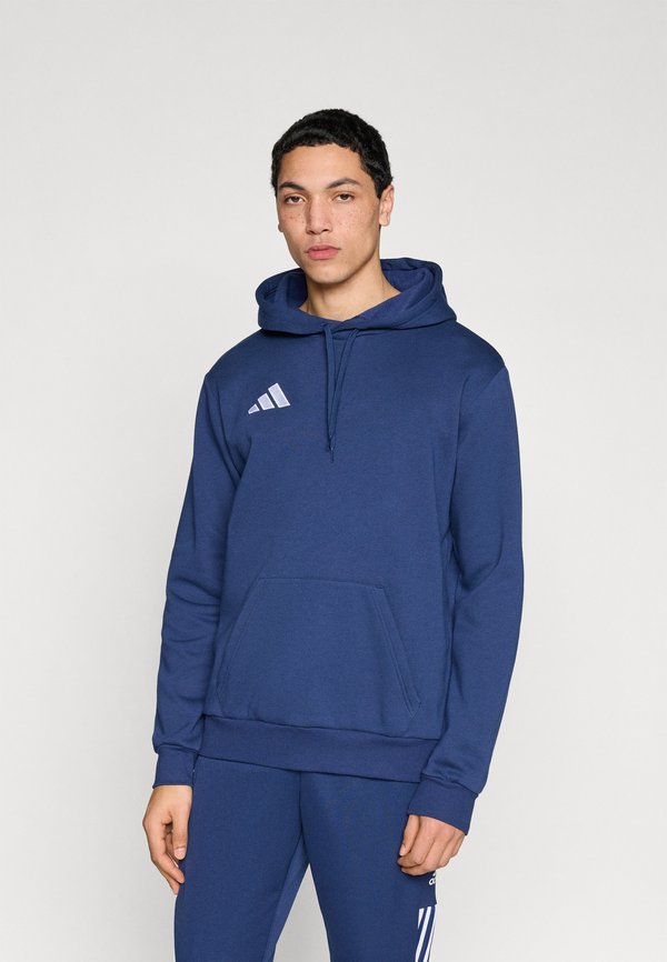 adidas Performance ENTRADA - Hoodie - team navy blue/white