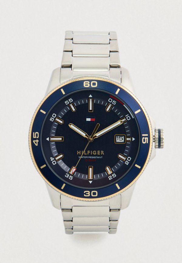 Tommy Hilfiger REMY - Watch - silver-coloured/blue