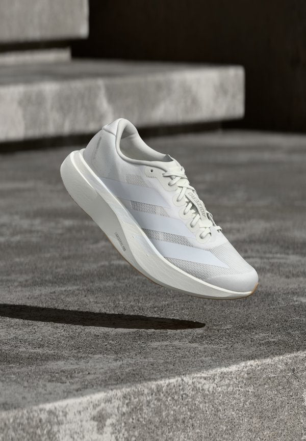 adidas Performance ADIZERO EVO SL M - Trainers - footwear white/warm sandstone
