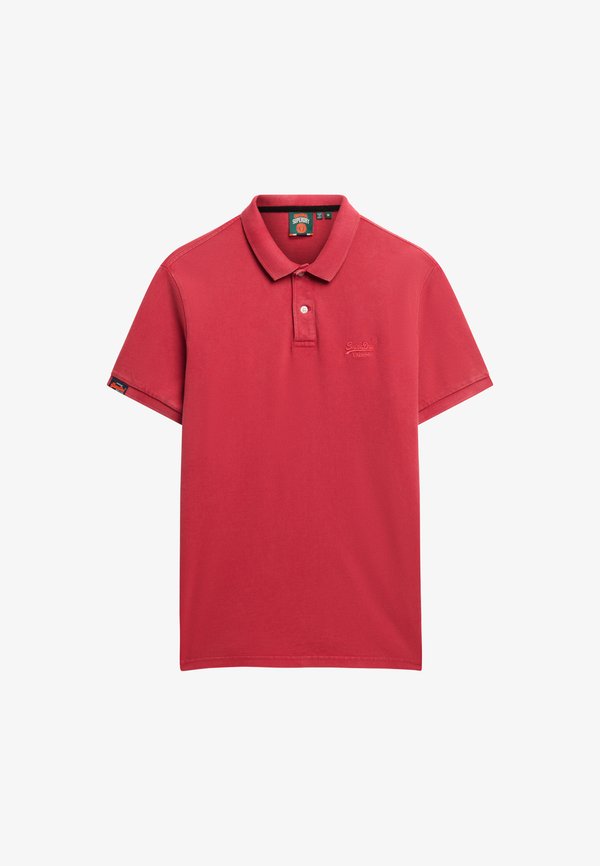 Superdry & Co VINTAGE DESTROY  - Polo shirt - cranberry crush red