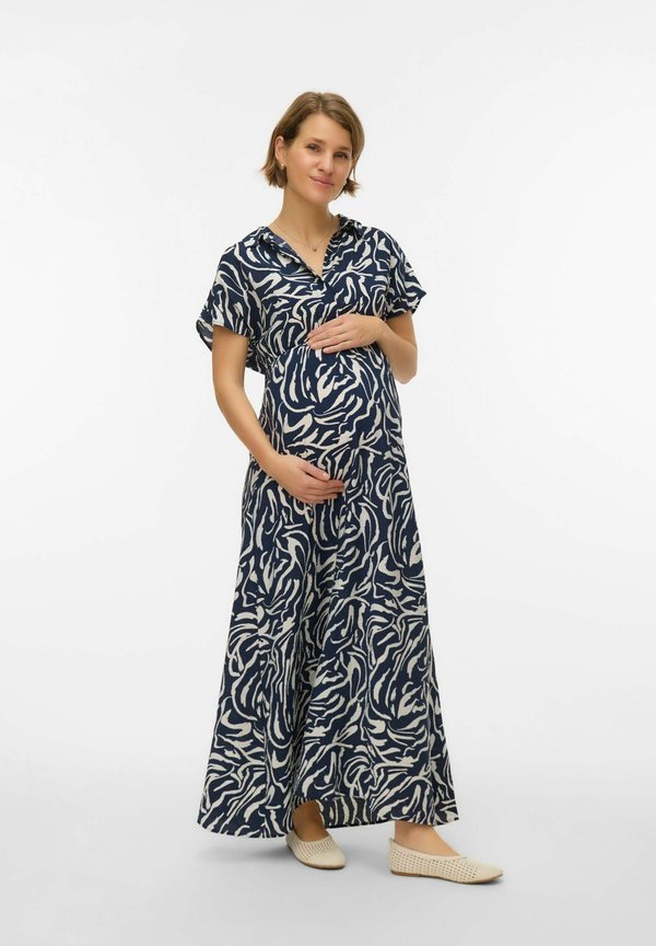 Vero Moda VMMJOSIE Maternity - Shirt dress - navy blazer