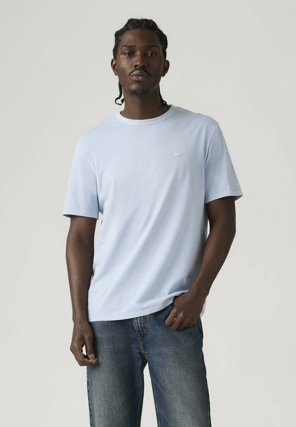 Levi's® LEVI'S ORIGINAL TEE GARMENT DYE OXBLOOD - Basic T-shirt - mineral blue multi color