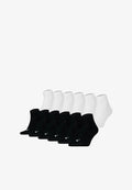 Puma UNISEX 12 PACK - Sneaker socks - schwarz weiß