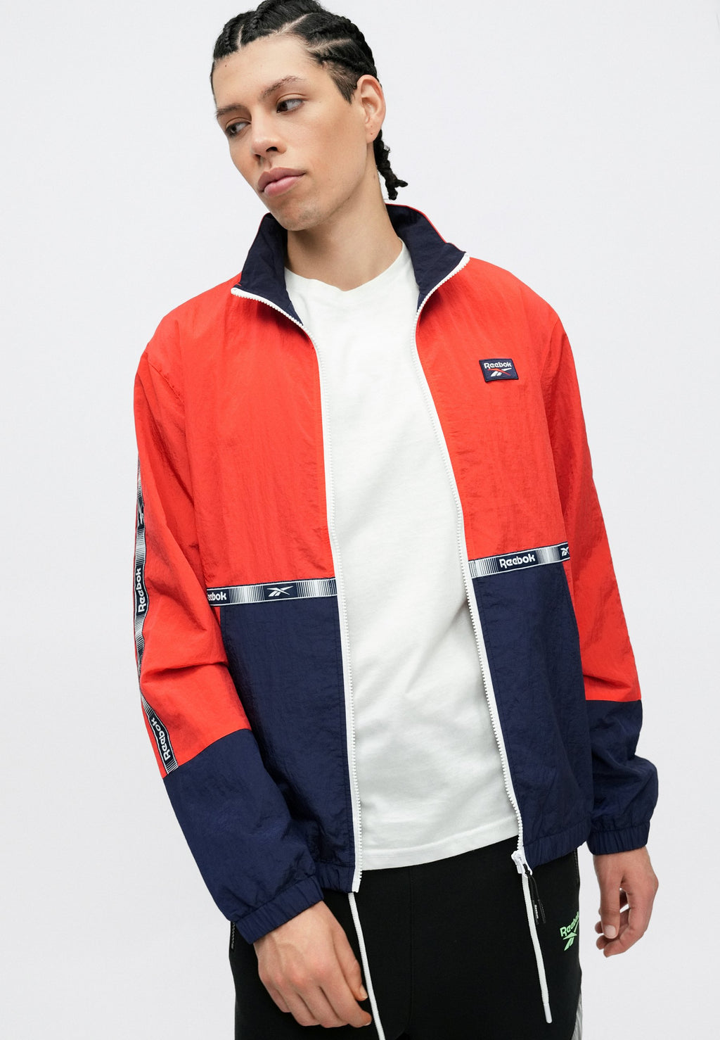 Reebok Classic HERITAGE TAPE WOVEN TRACK JACKET