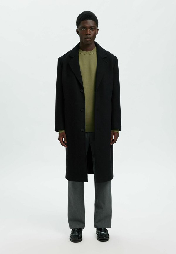 Selected SLHDANE LS KNIT STRUCTURE CREW NECK NOOS