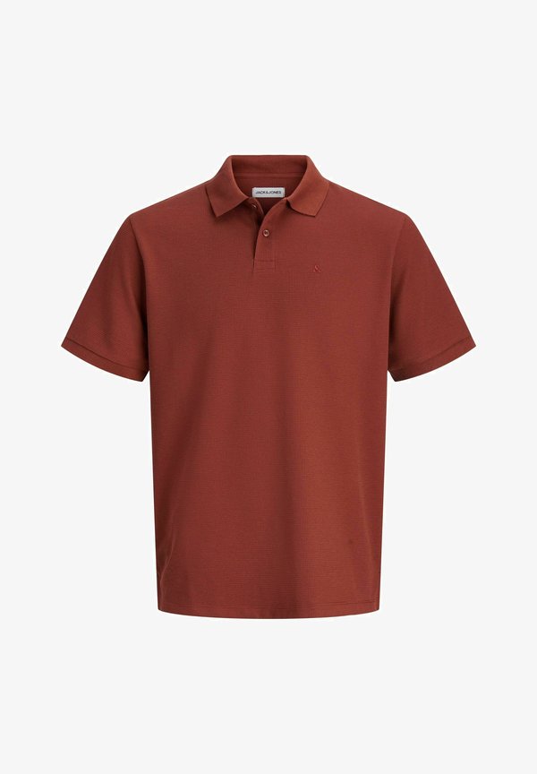 Jack & Jones JJEAUSTIN POLO SS NOOS - Polo shirt - fired brick