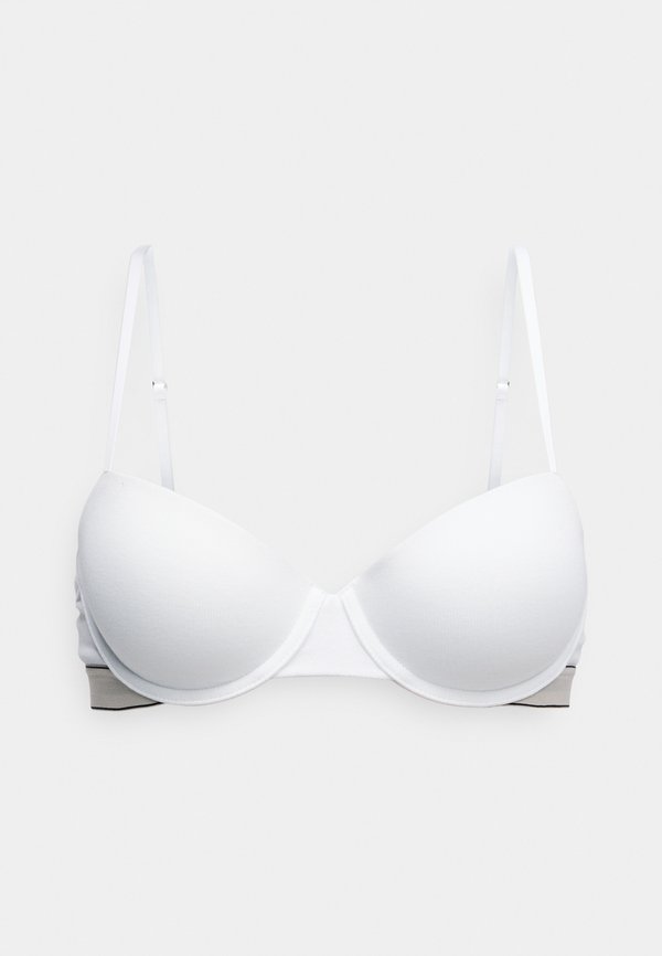 Calvin Klein Underwear UPLIFT DEMI BRA HERITAGE - Multiway / Strapless bra - white