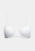 Calvin Klein Underwear UPLIFT DEMI BRA HERITAGE - Multiway / Strapless bra - white