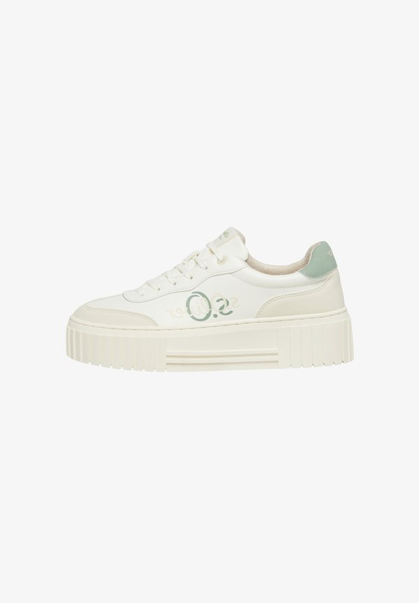 s.Oliver SNEAKERS - Trainers - weiß