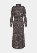 NU-IN BELTED DRESS
