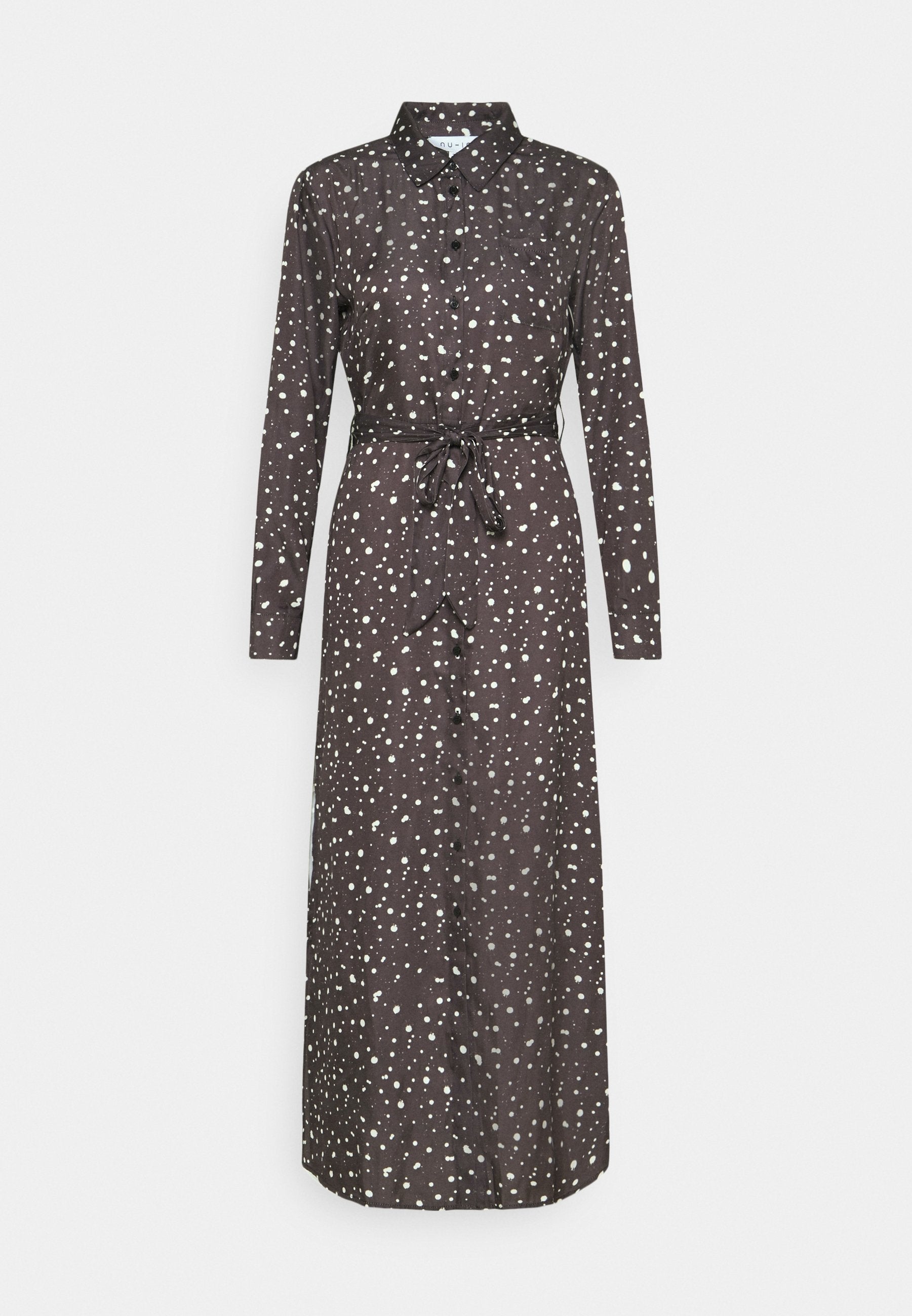 NU-IN BELTED DRESS