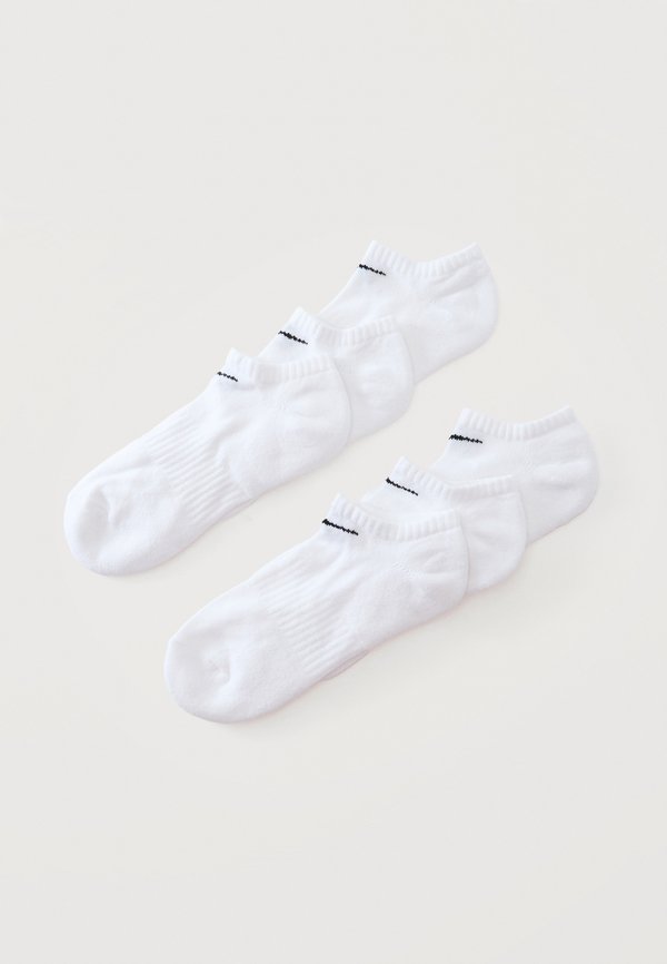 Nike Performance EVERYDAY CUSH UNISEX 6 PACK - Sports socks - white/black