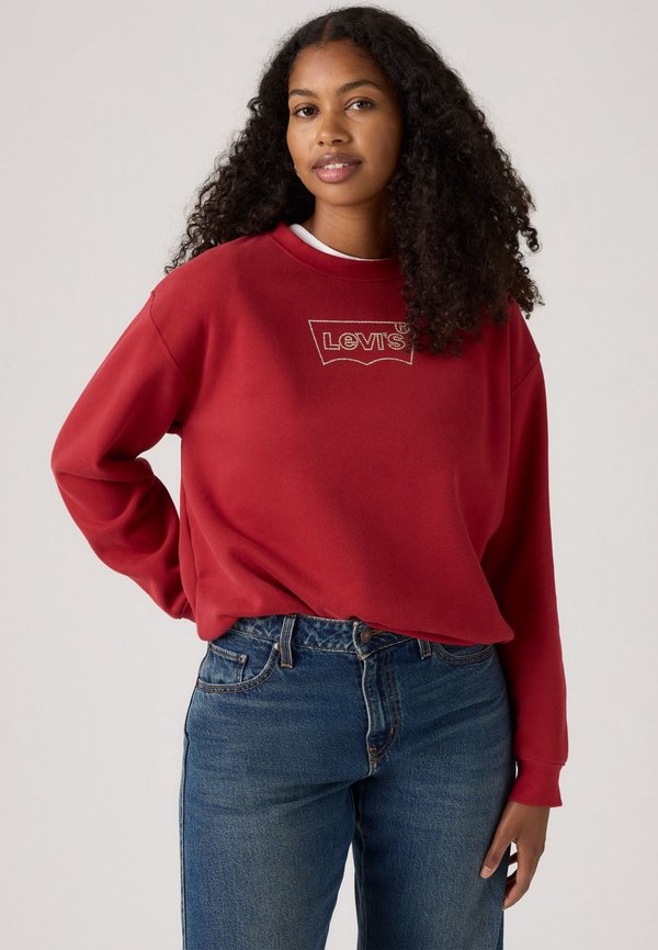 Levi's® EVERYDAY CREW - Sweatshirt - rhythmic red