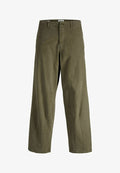 Jack & Jones Barrel Fit - Trousers - olive night