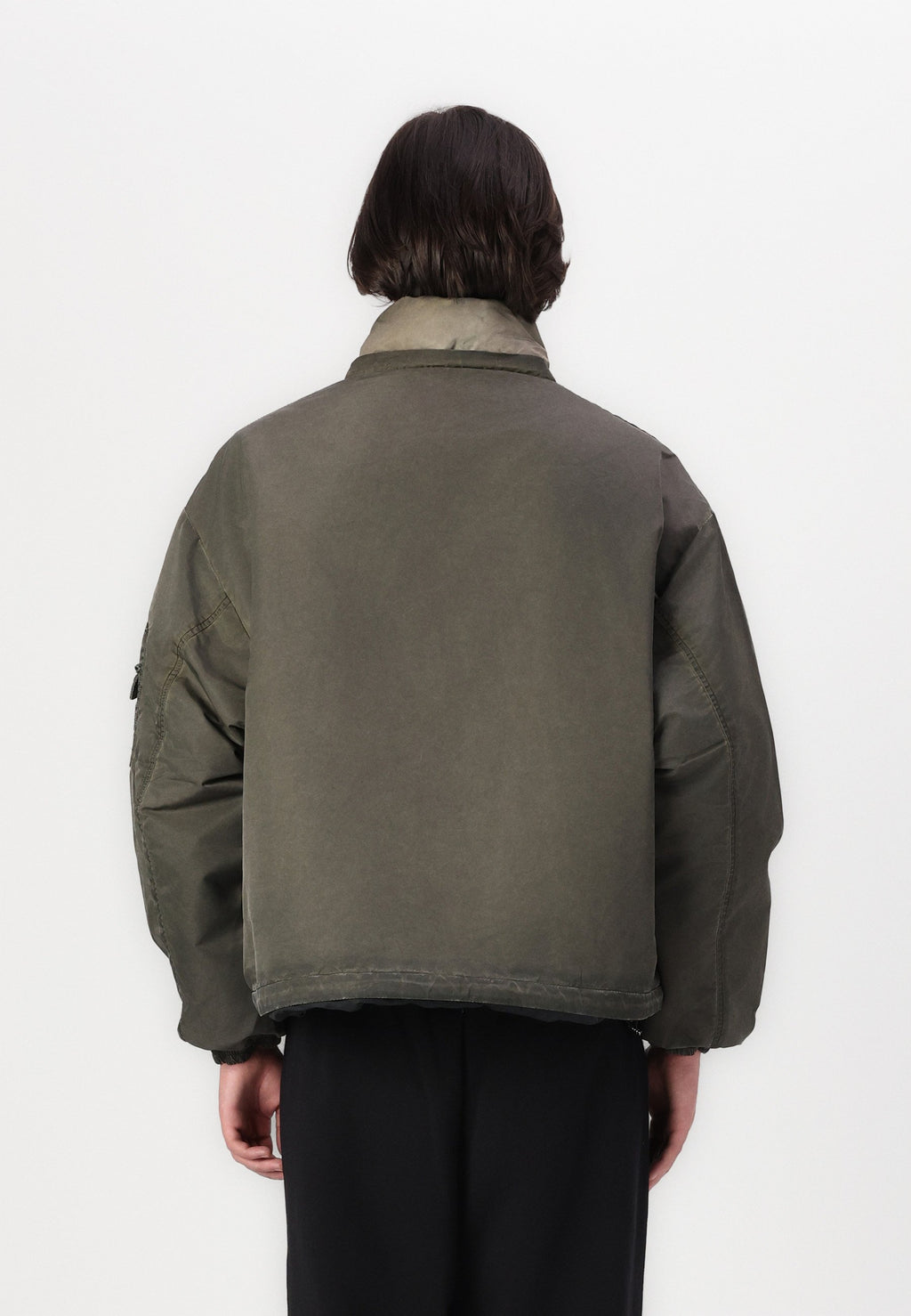 LOW LIGHTS STUDIOS® WASHED MOON PUFFER JACKET UNISEX