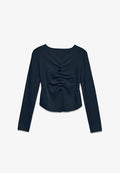 Vero Moda KNITTED PULLOVER VMROSA KNIT CARDIGAN - Cardigan - navy blazer