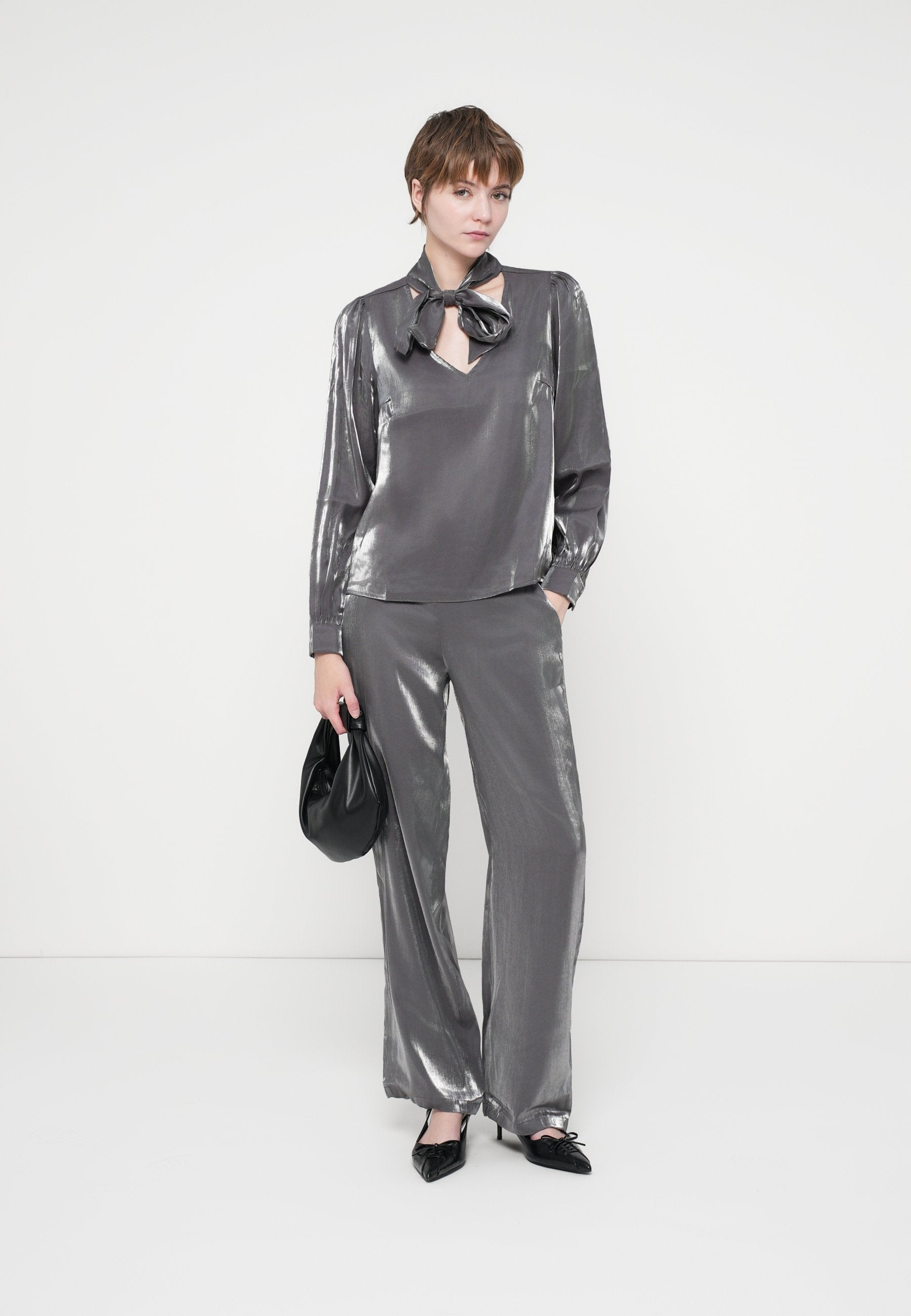 VILA VIESSA SHIMMER WIDE PANT