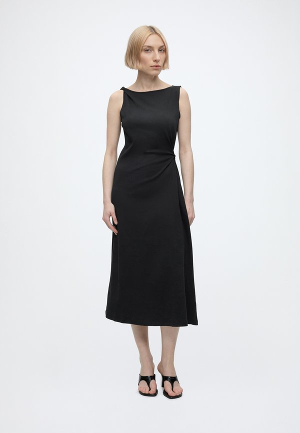 Tommy Hilfiger KNOT DETAIL DRESS  - Jersey dress - black