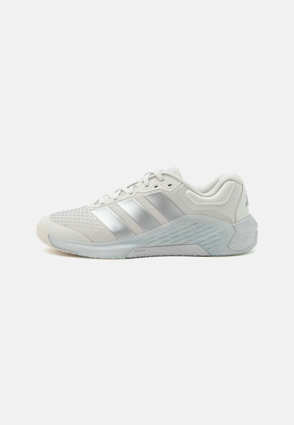 adidas Performance DROPSET 4 POWER - Training shoe - orbit grey/tech grey metallic/silver-coloured metallic