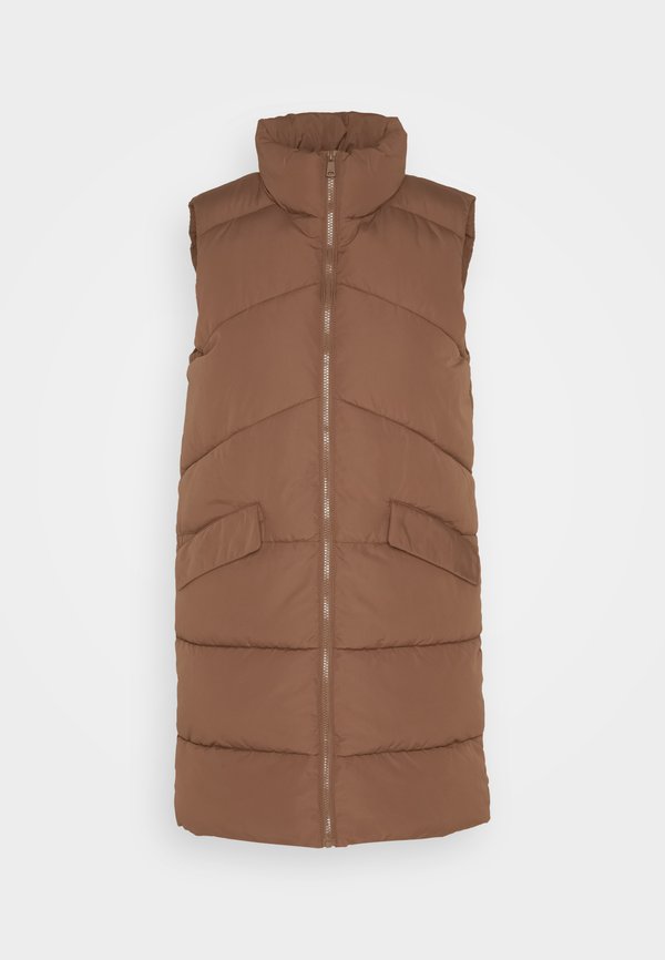 ONLY ONLMATILDE - Waistcoat - coffee quartz