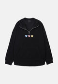 Even&Odd TEDDY QUARTER ZIP SWEATER