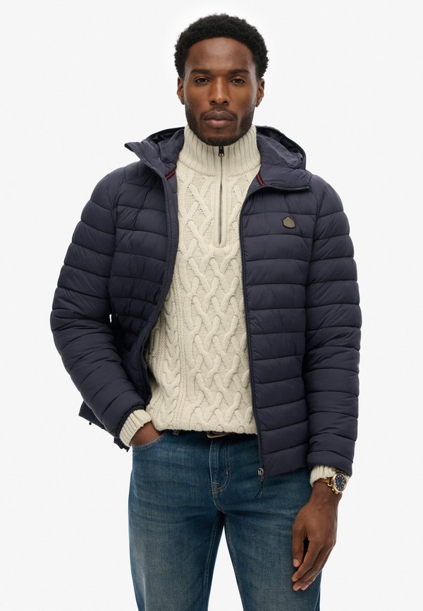 Superdry & Co HOODED  - Winter jacket - eclipse navy