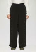 s.Oliver Trousers - schwarz