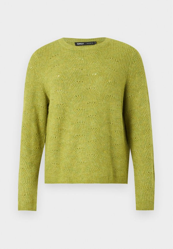 ONLY ONLLOLLI PULLOVER - Jumper - cardamom seed melange