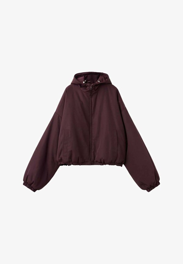 Mango Light jacket - bordeaux