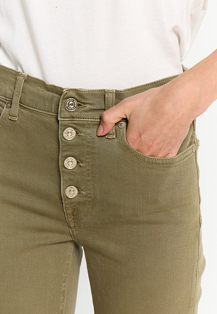 7 for all mankind THE STRAIGHT CROP COLORED STRETCH SAGE
