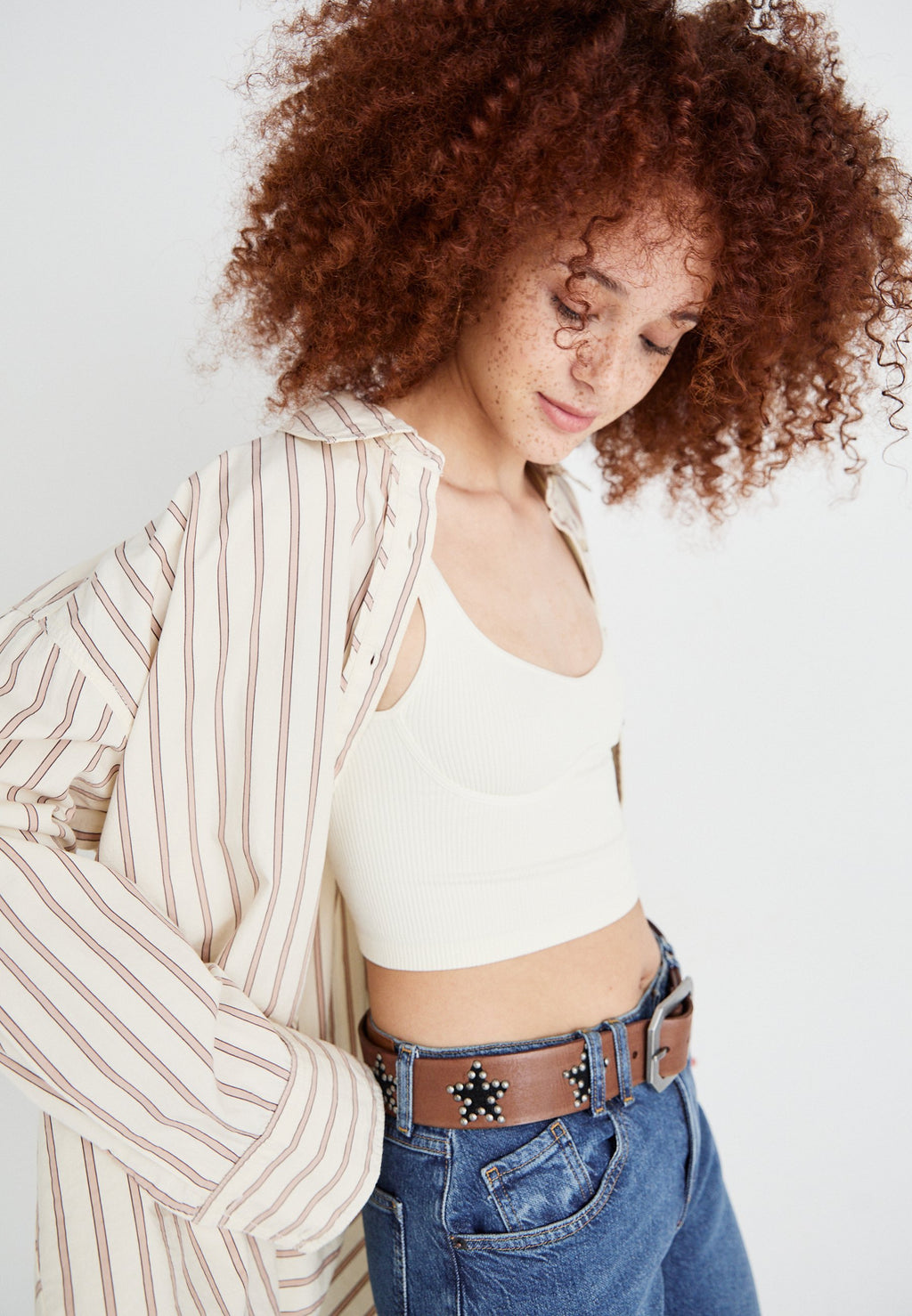 Free People STRIPED VARSITY VIBES