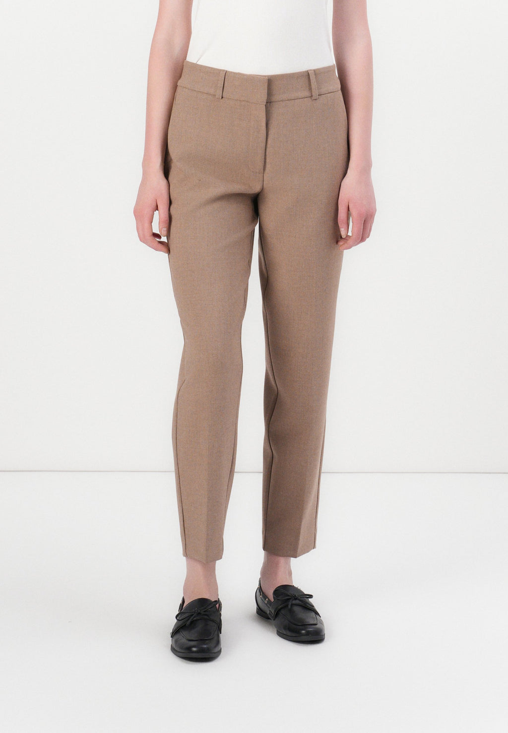 Selected SLFRITA RIA CROP PANT CAMEL