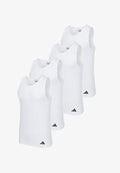 adidas Sportswear TANK 4ER PACK ACTIVE FLEX ERGONOMIC - Undershirt - weiß